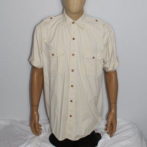 🤑 3 for $15🤑 Orvis Button Down Double Pocket Short Sleeve Shirt